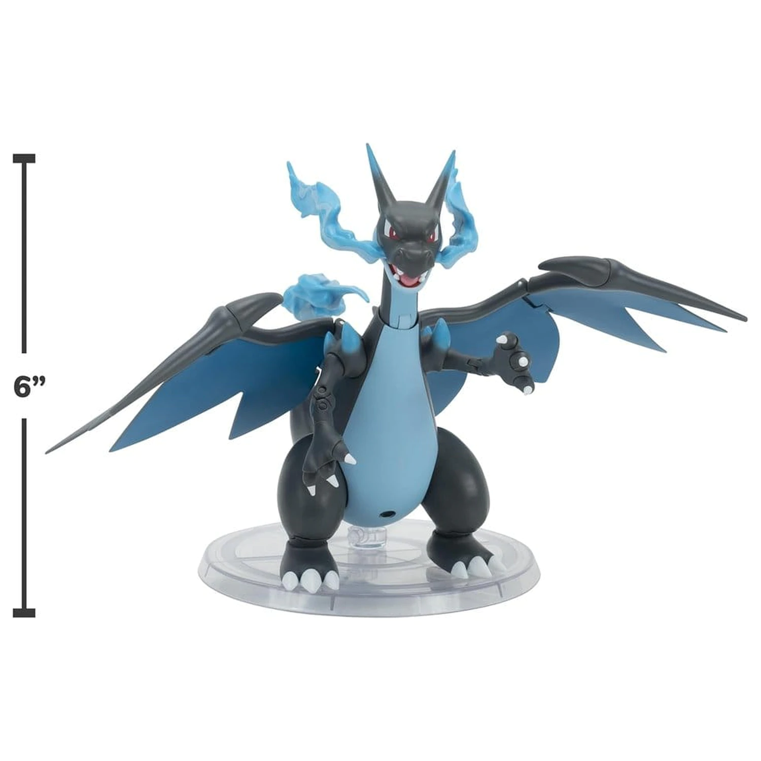 Pokémon Select Super-Articulated Figura Mega Charizard X 15 cm poza produsului