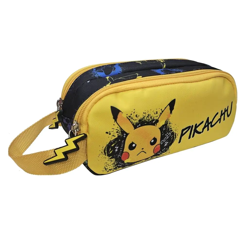 Pokemon Skate Face etui dublu pentru creioane poza produsului