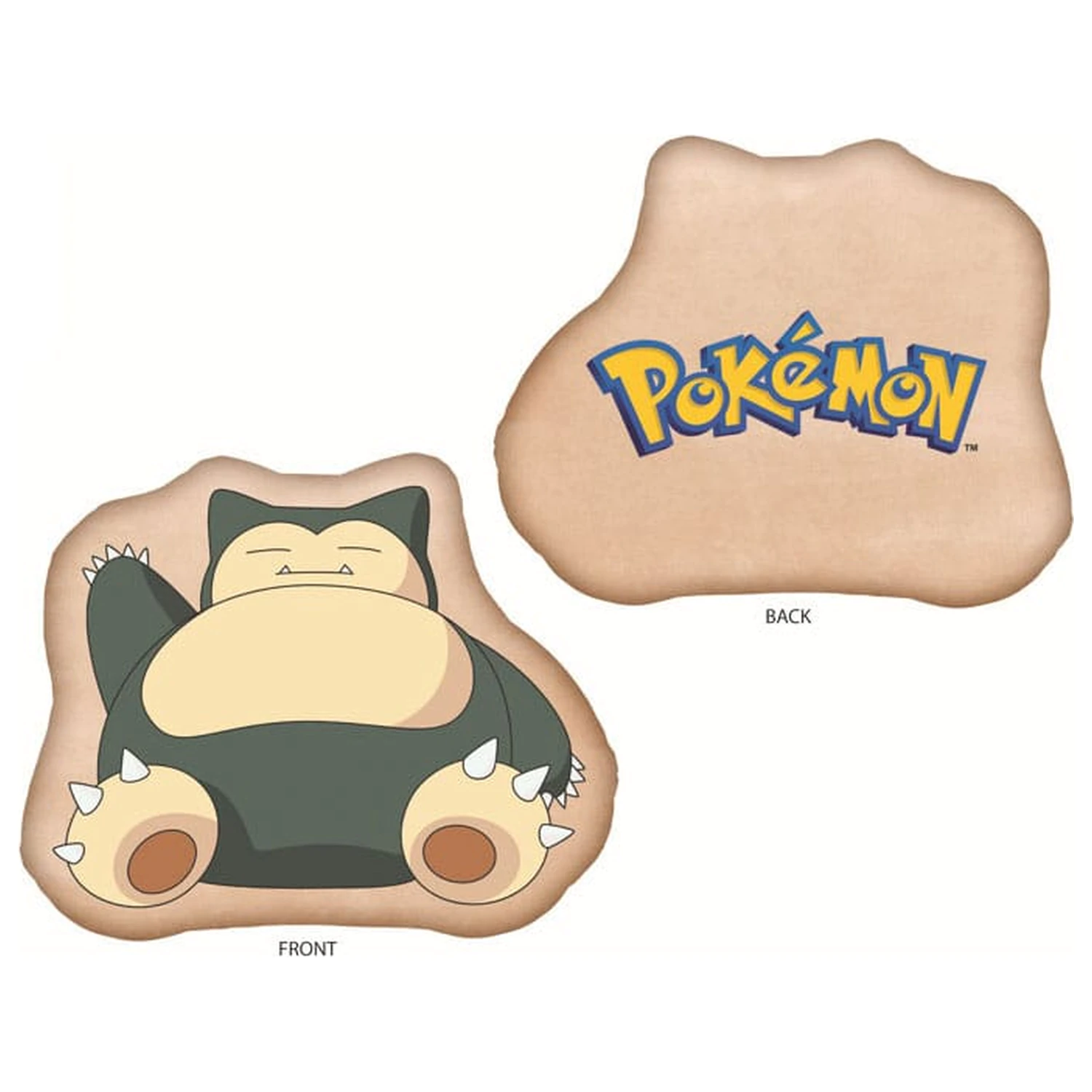 Pokemon Pernă Snorlax maro 36 cm poza produsului