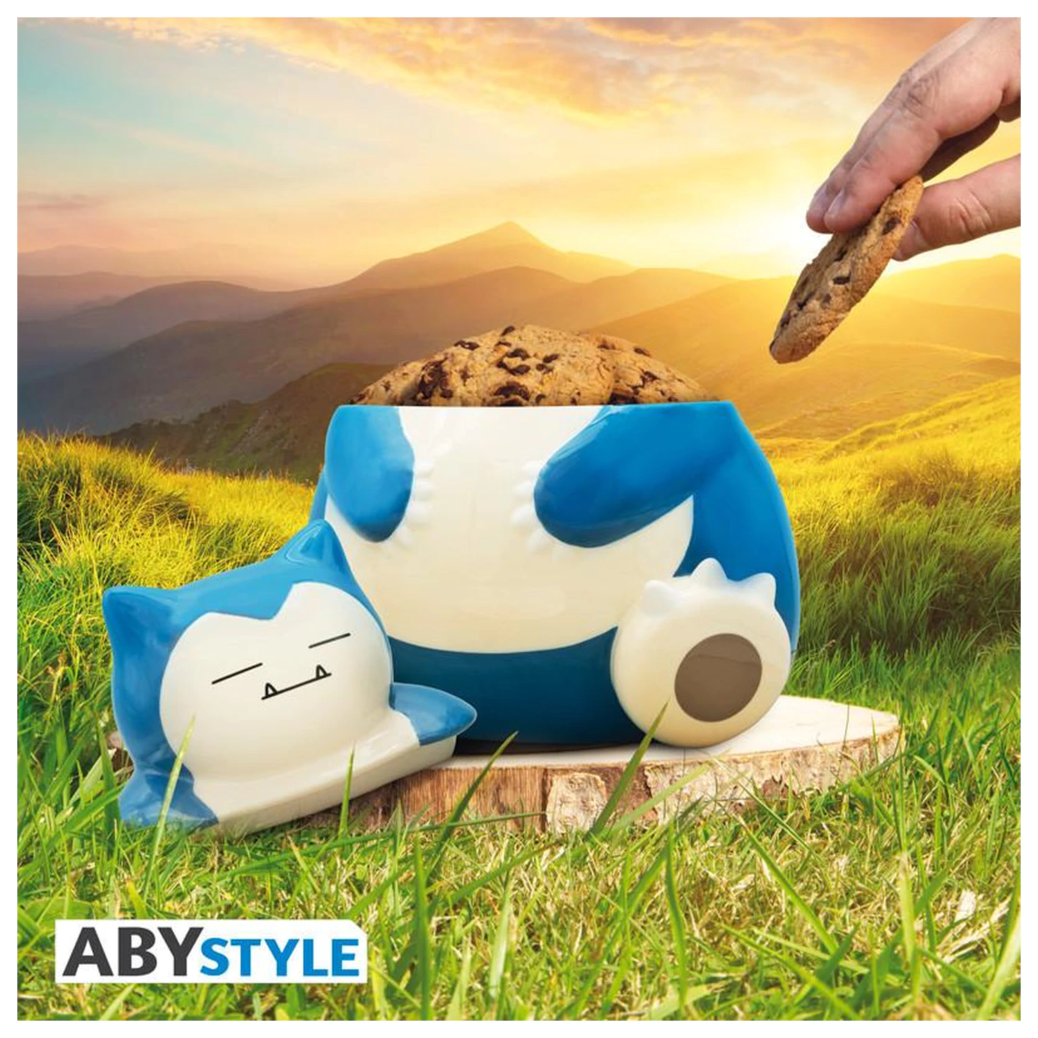 Pokemon Snorlax Cookie Jar borcan de fursecuri poza produsului