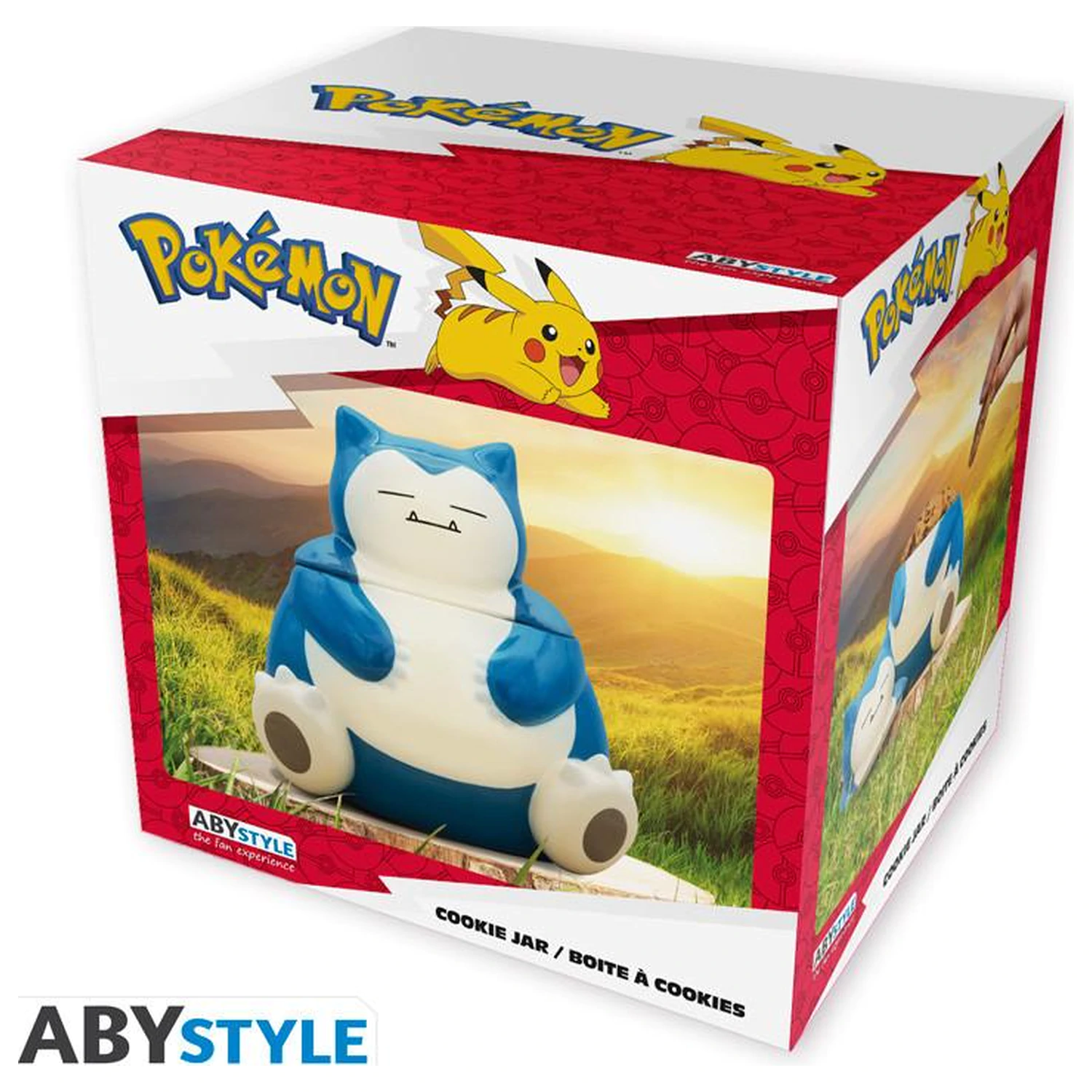 Pokemon Snorlax Cookie Jar borcan de fursecuri poza produsului