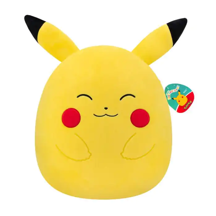 Pokémon Squishmallows figurina de plus Happy Pikachu 35 cm poza produsului