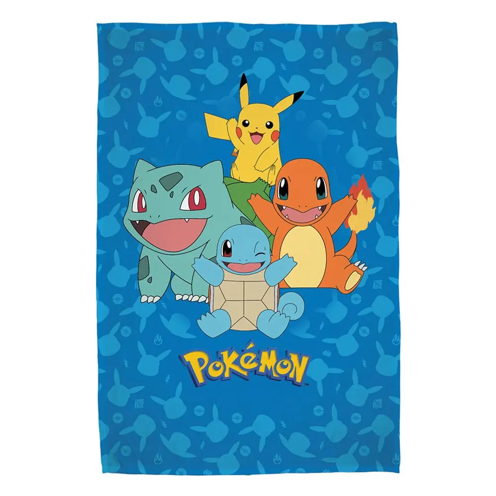 Pătură Fleece Pokemon Starter Pokemon 130 x 160 cm poza produsului