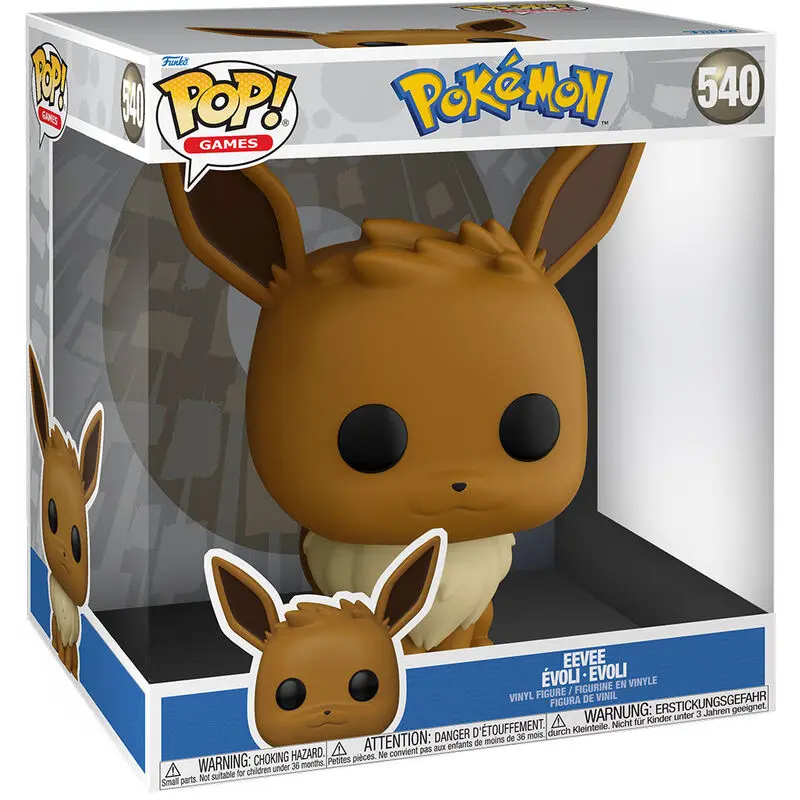 Pokemon Super Sized Jumbo POP! Figurina de vinil Eevee (EMEA) 25 cm poza produsului