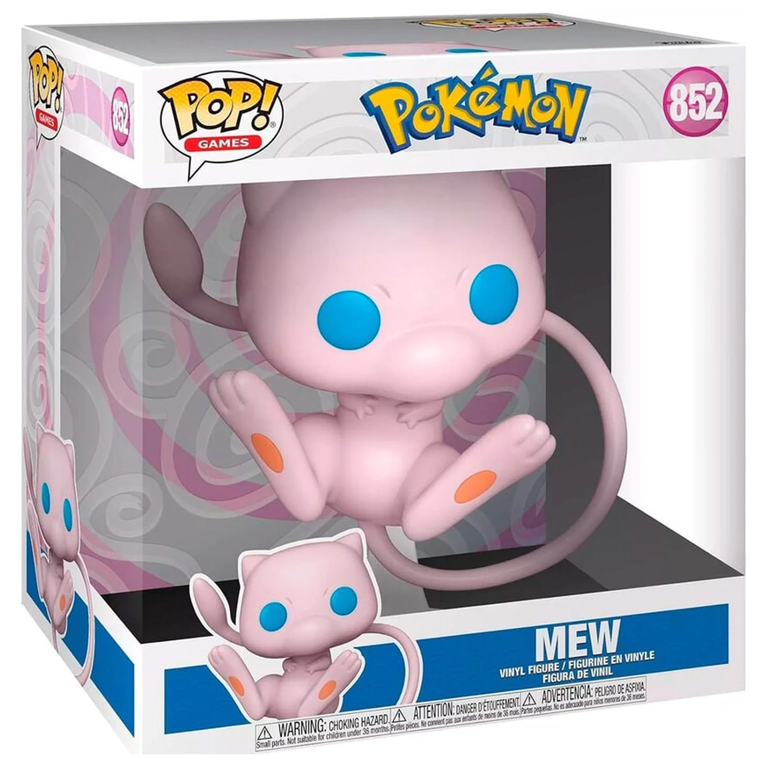 Figurină de vinil Pokemon Super Mărime Jumbo POP! Mew 25 cm poza produsului