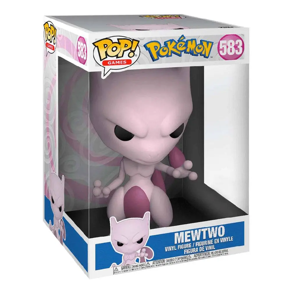 Pokemon Super Sized Jumbo POP! Figurina de Vinil Mewtwo (EMEA) 25 cm poza produsului