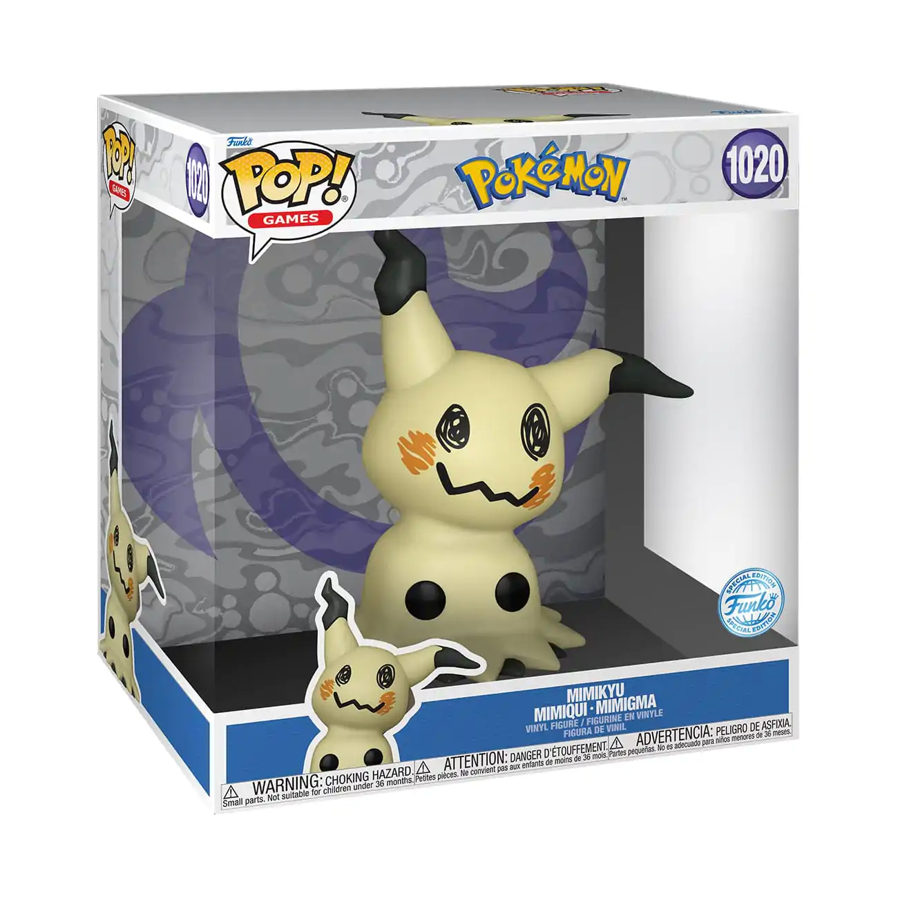 Figurină de vinil Funko POP! supradimensionată jumbo Pokemon Mimikyu 25 cm poza produsului