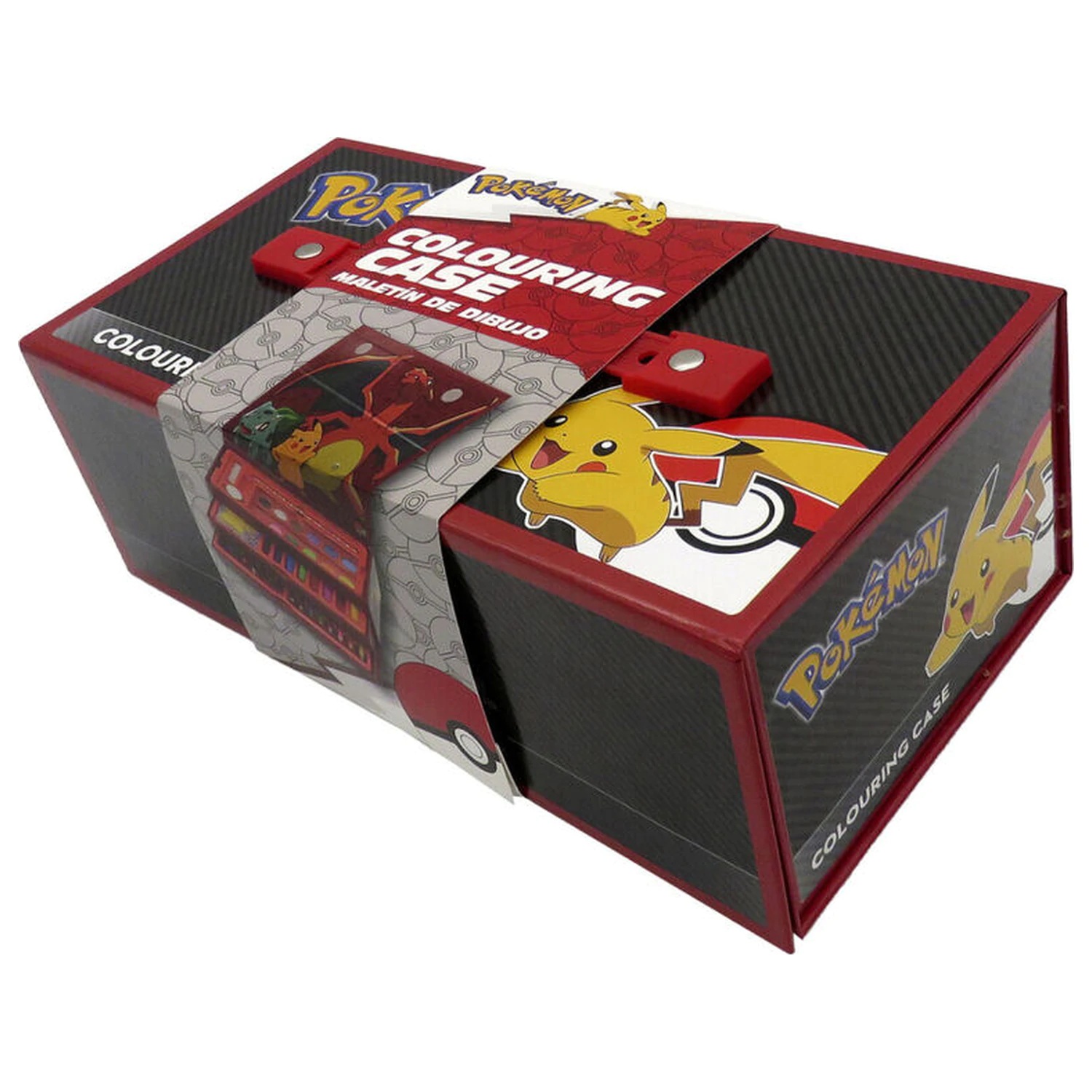Pokemon art briefcase 52 piese poza produsului