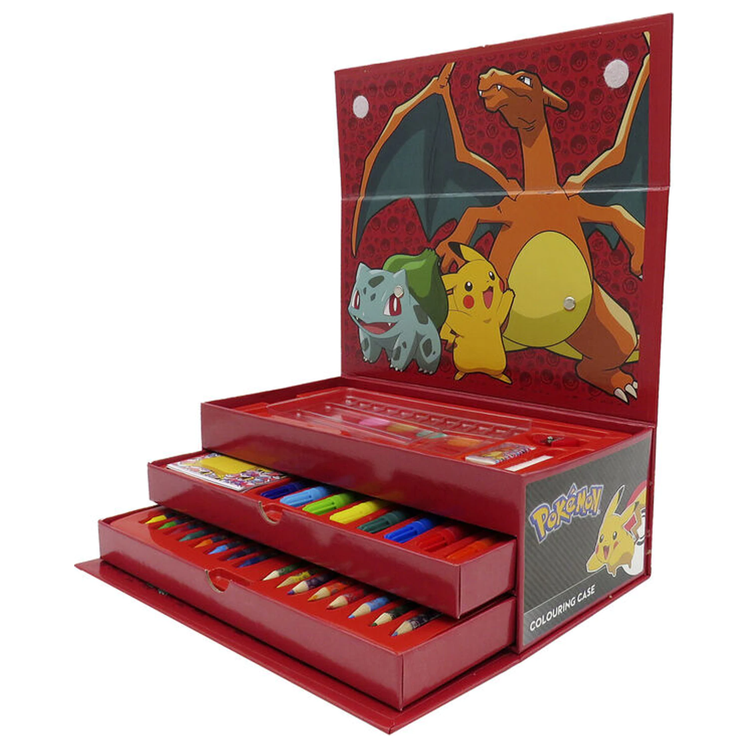 Pokemon art briefcase 52 piese poza produsului