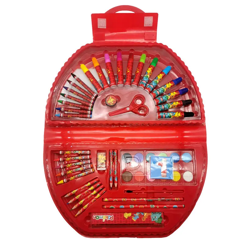 Pokemon servieta de activitati 52 de piese poza produsului