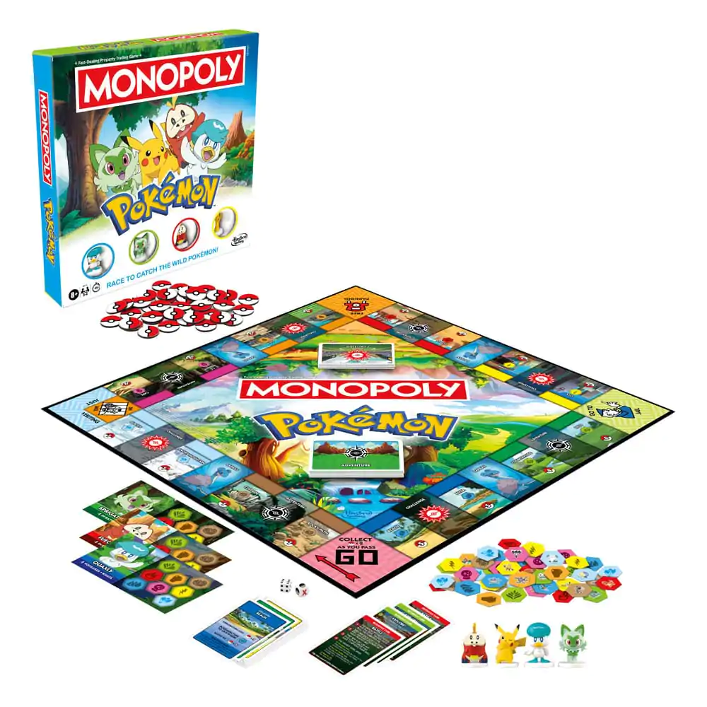 Joc de societate Pokémon Monopoly *Versiune în engleză* poza produsului