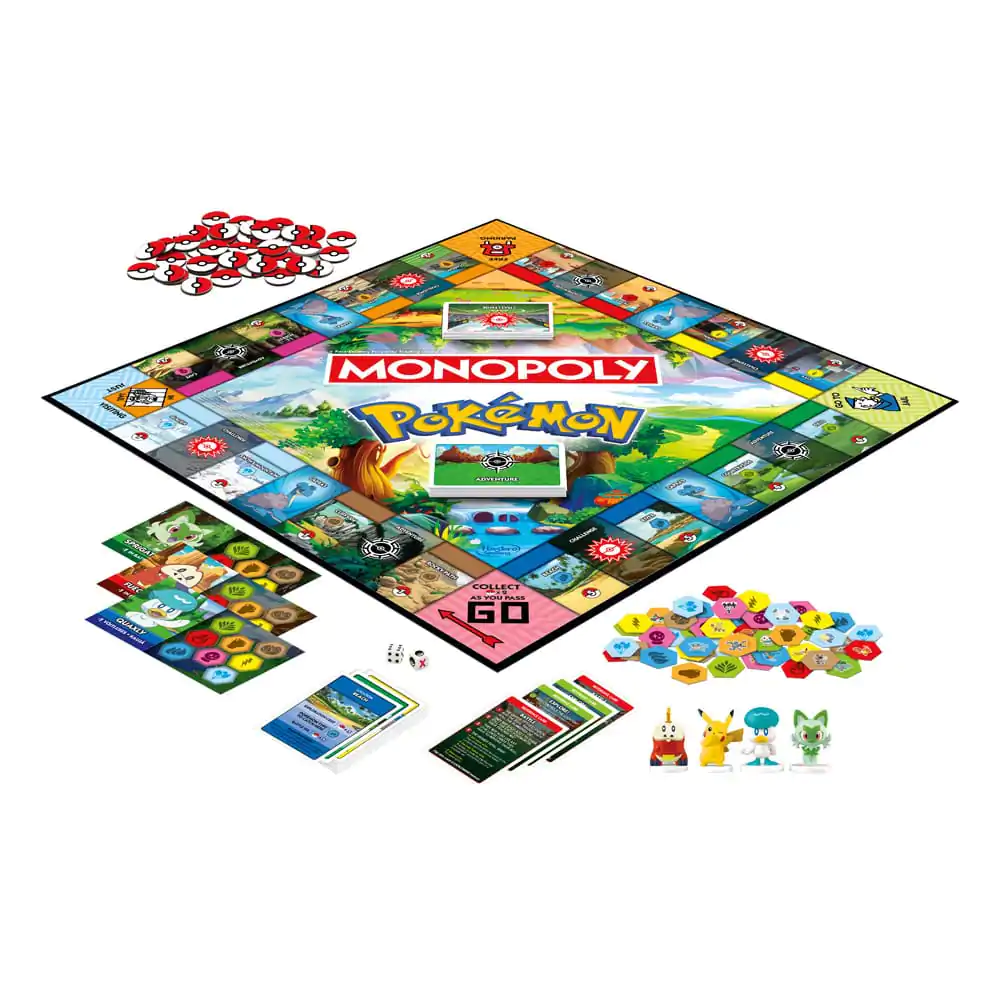 Joc de societate Pokémon Monopoly *Versiune în engleză* poza produsului