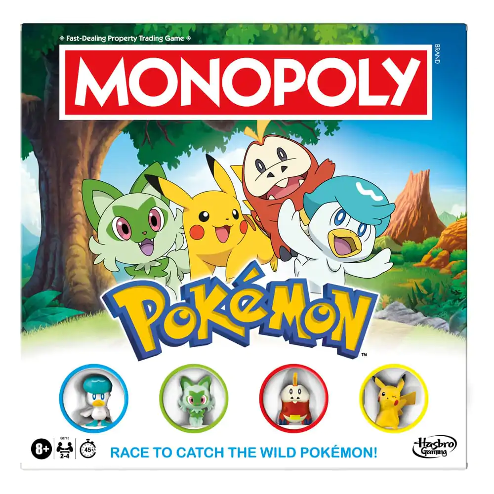 Joc de societate Pokémon Monopoly *Versiune în engleză* poza produsului