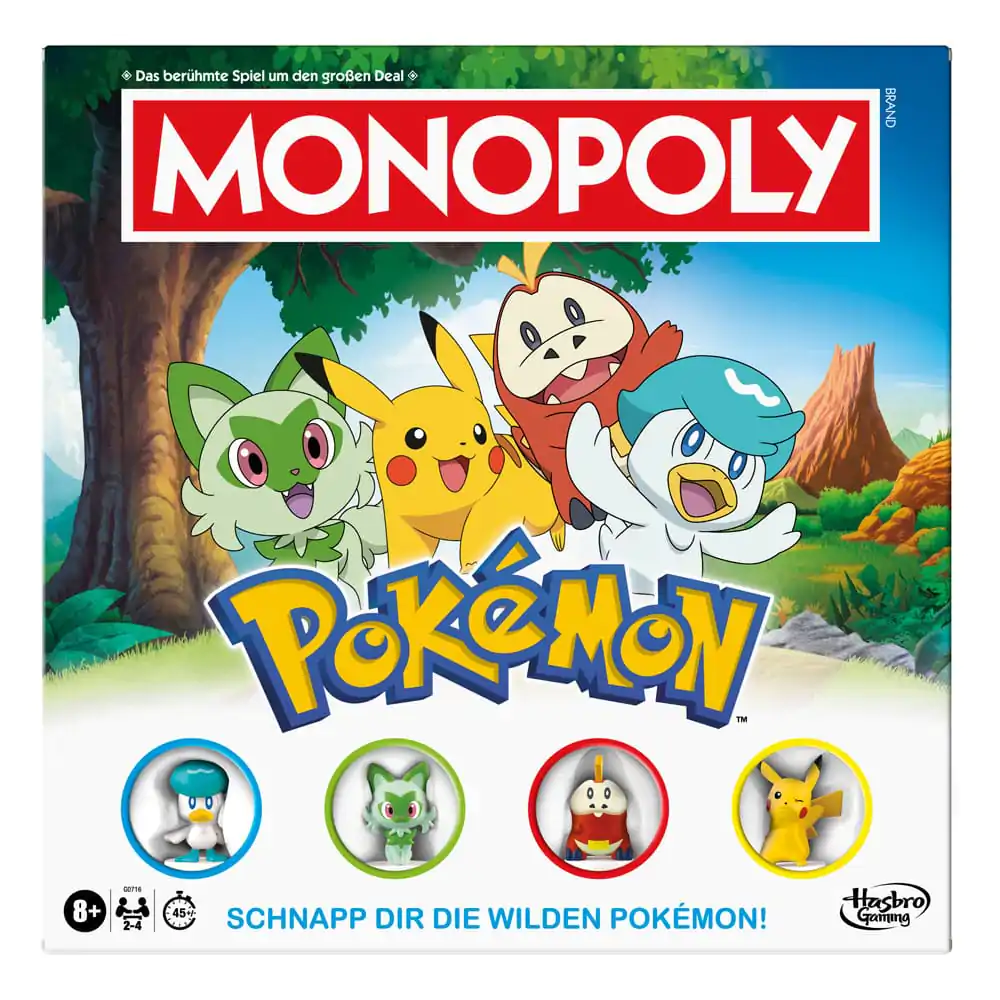 Joc de societate Pokémon Monopoly *Versiunea germană* poza produsului