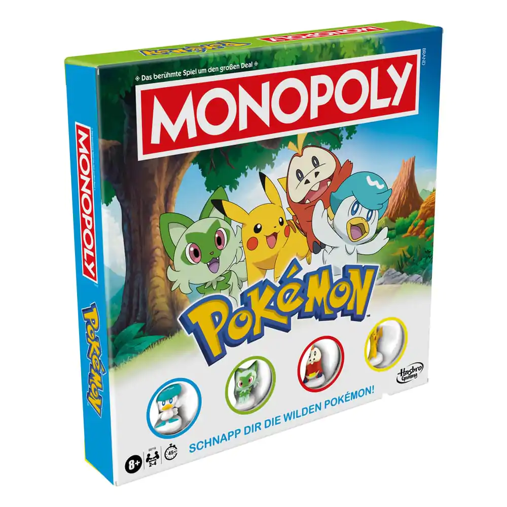 Joc de societate Pokémon Monopoly *Versiunea germană* poza produsului