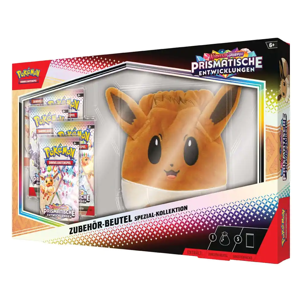 Pokémon TCG Accessory Pouch Collection Evoli *German Version* - Colecție săculeț pentru accesorii poza produsului