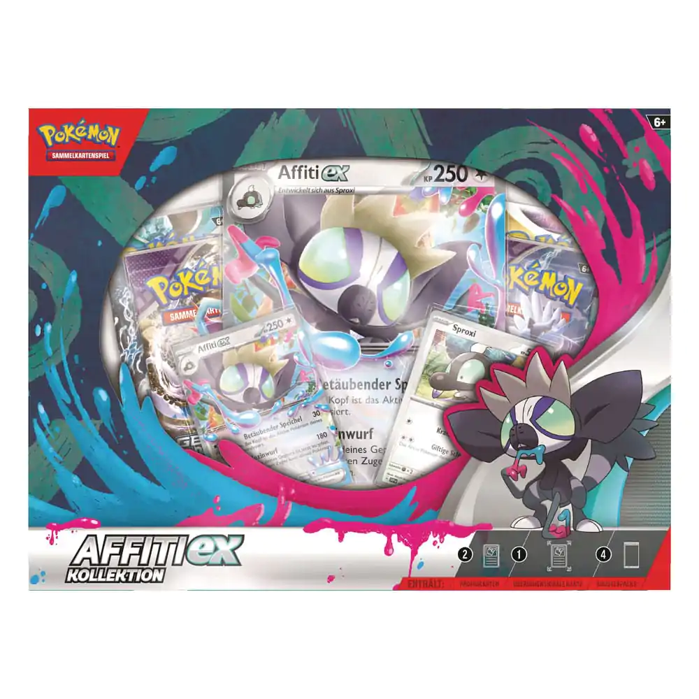 Pokémon TCG EX- Collection Affiti *Versiune Germană* poza produsului