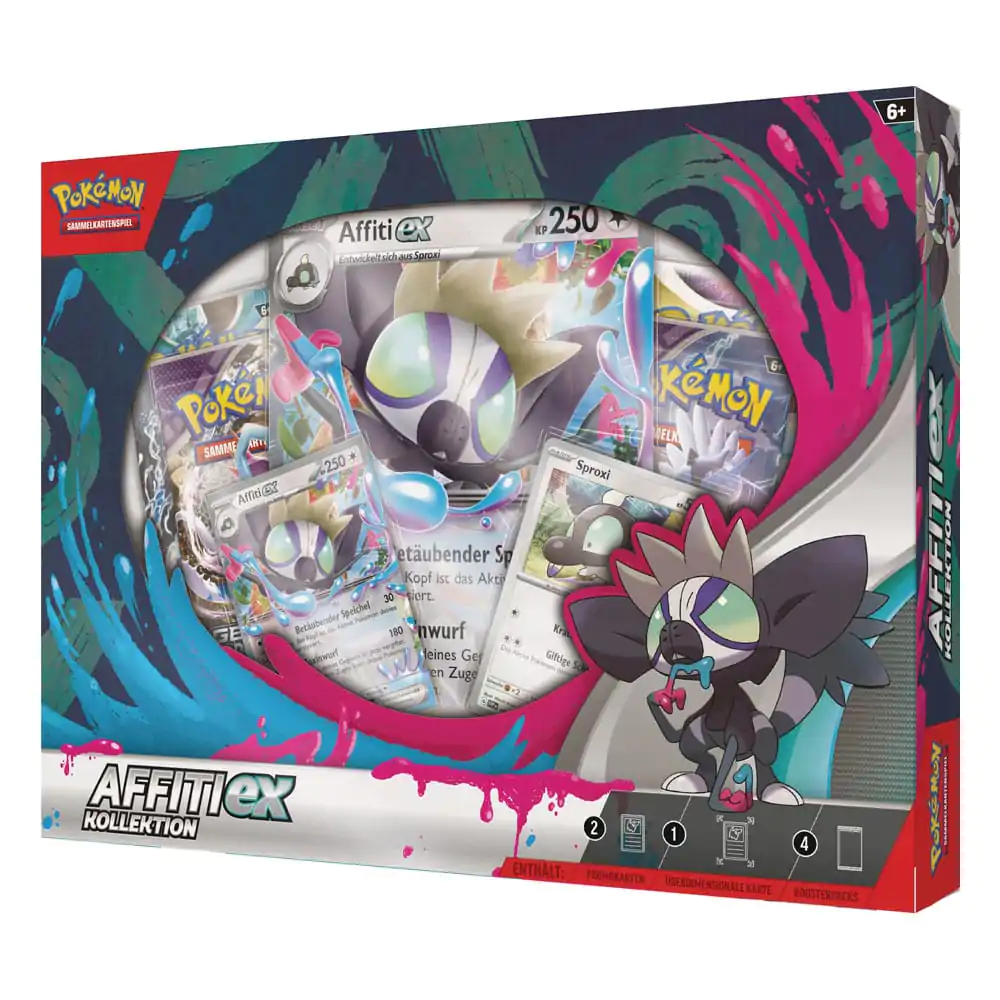 Pokémon TCG EX- Collection Affiti *Versiune Germană* poza produsului