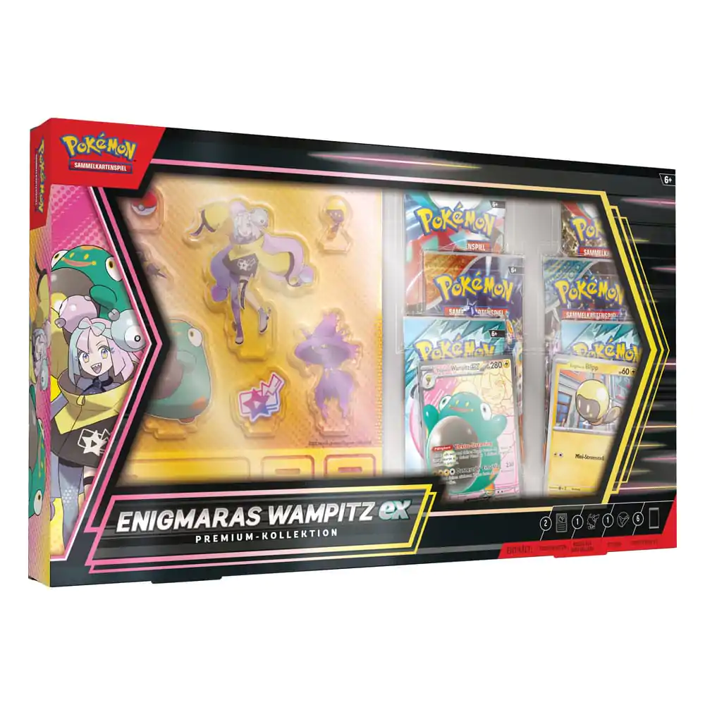 Colecție Premium Pokémon TCG EX Einigmaras Wampitz 2025 *Versiune Germană* poza produsului