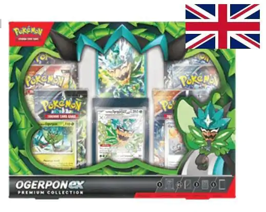 Pokémon TCG Ogerpon EX Colecție Premium 2024 *Versiune în engleză* poza produsului