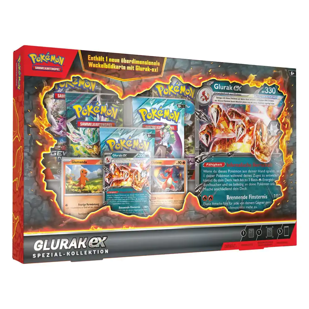 Pokémon TCG Colecție Specială Glurak 2025 *Versiune Germană* poza produsului