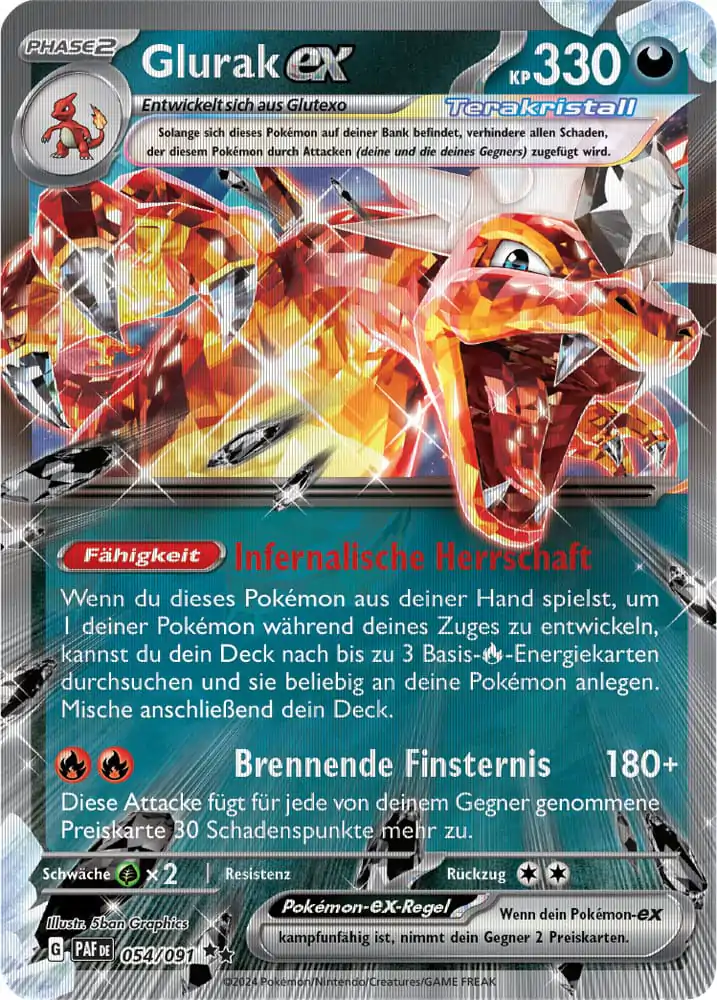 Pokémon TCG Colecție Specială Glurak 2025 *Versiune Germană* poza produsului