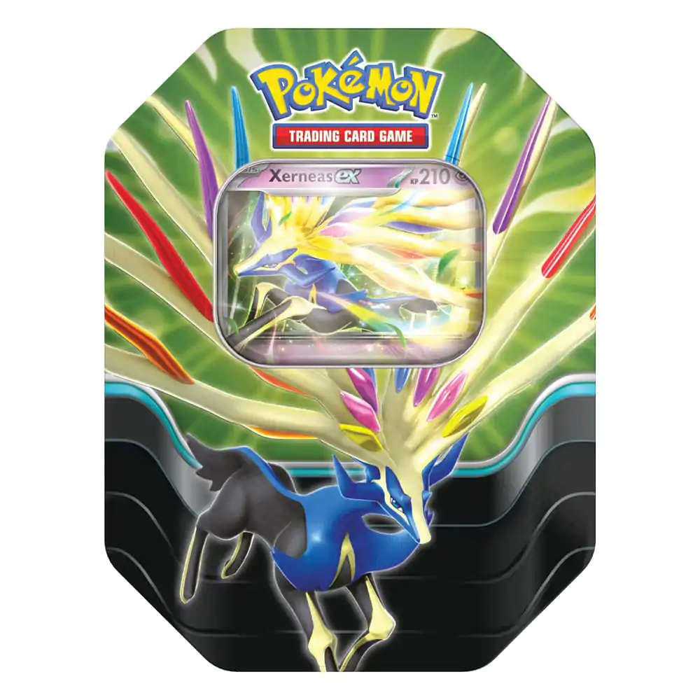 Pokémon TCG Tin 119 Xerneas 2025 *Versiune Germană* poza produsului