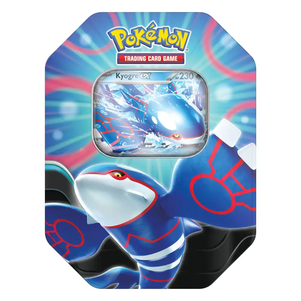 Pokémon TCG Tin Cutie Metalică 120 Kyogre 2025 *German Version* poza produsului