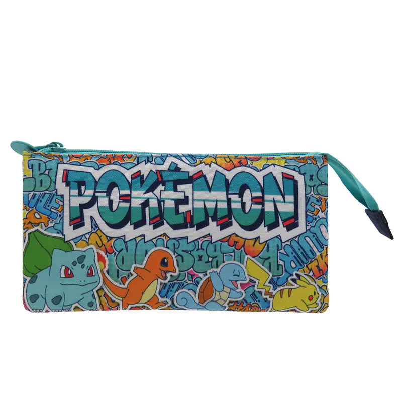 Pokemon Urban Colors etui adaptabil triplu pentru creioane poza produsului