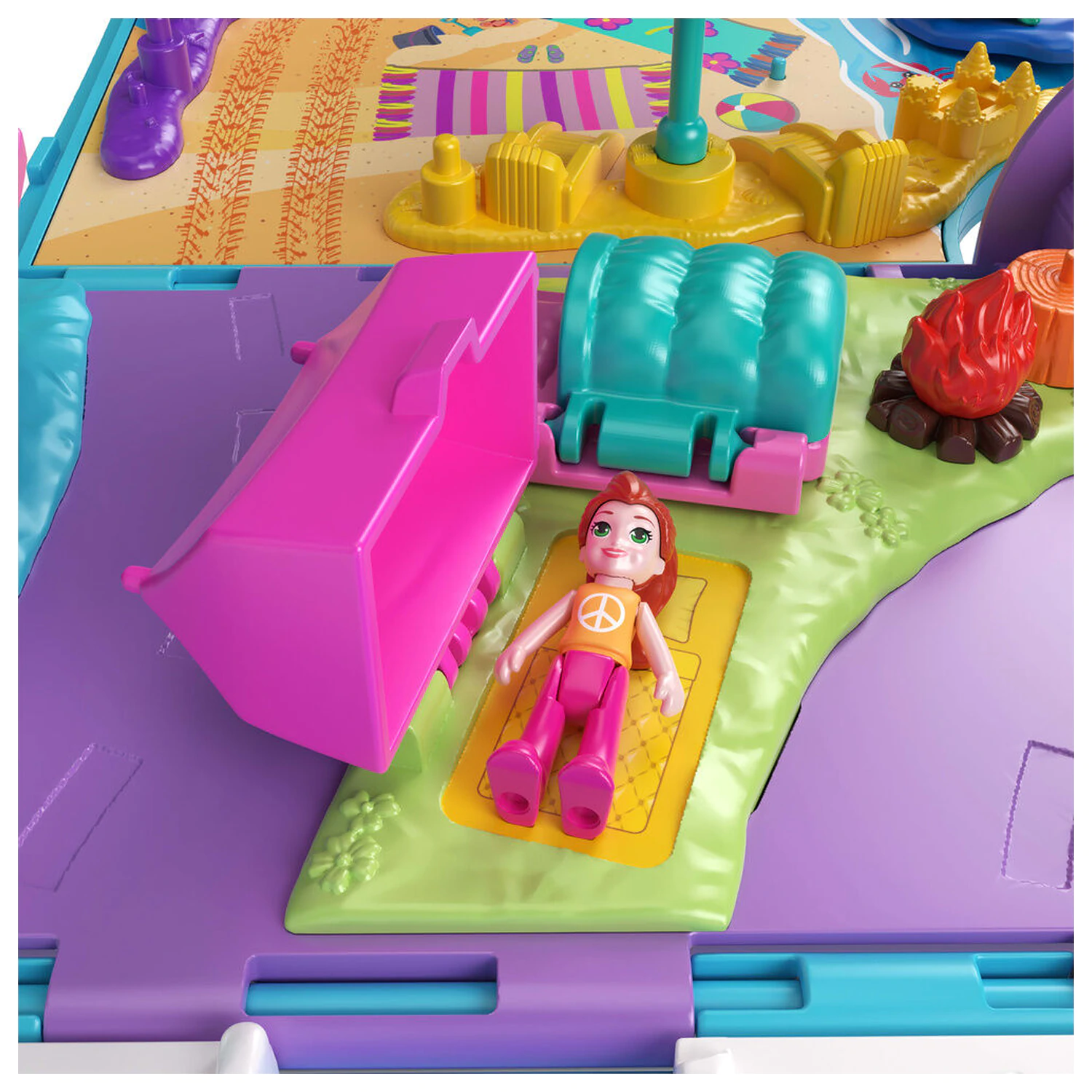 Polly Pocket Animal Adventure Van set de joaca poza produsului