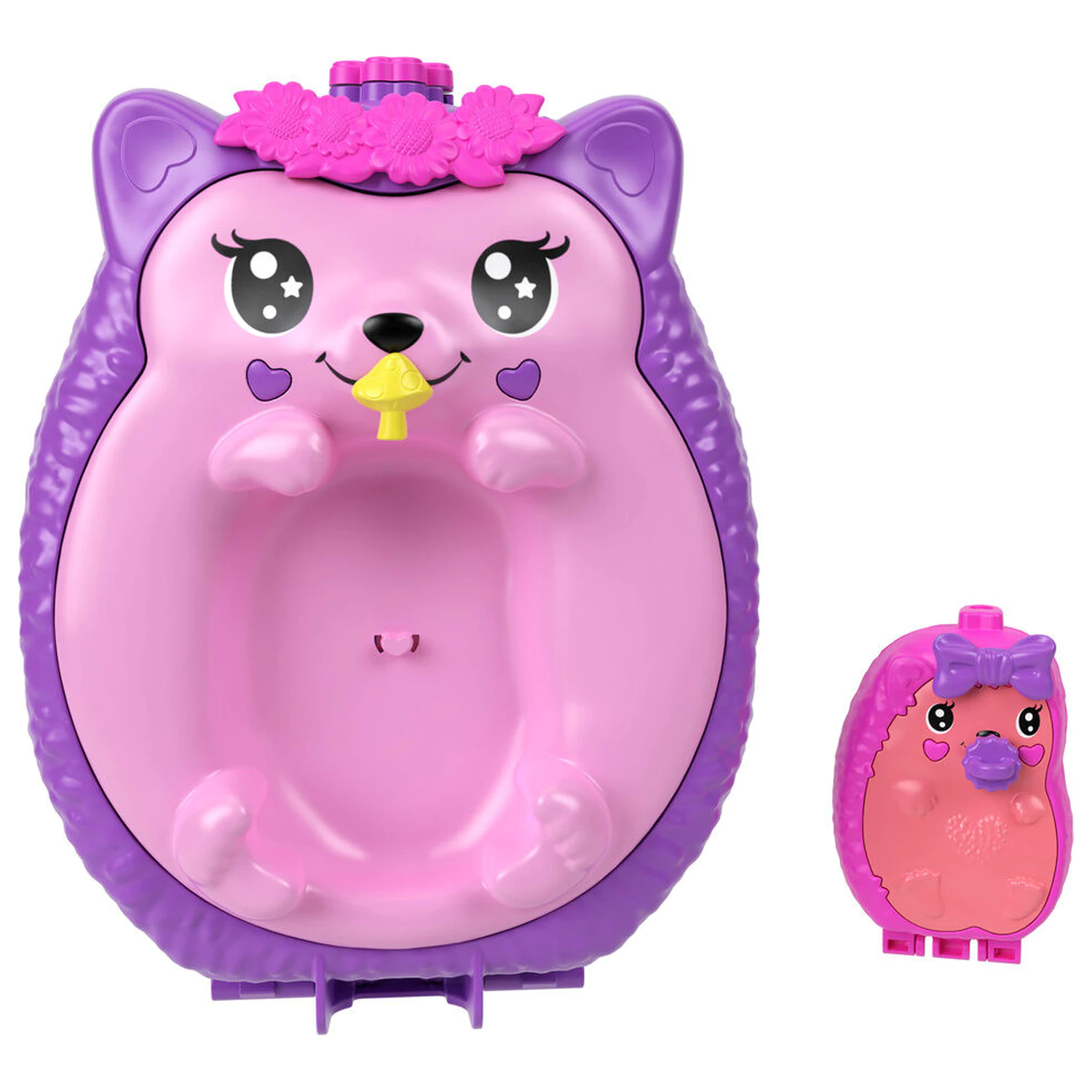Polly Pocket Mama Hedgehog and Baby set de joaca poza produsului