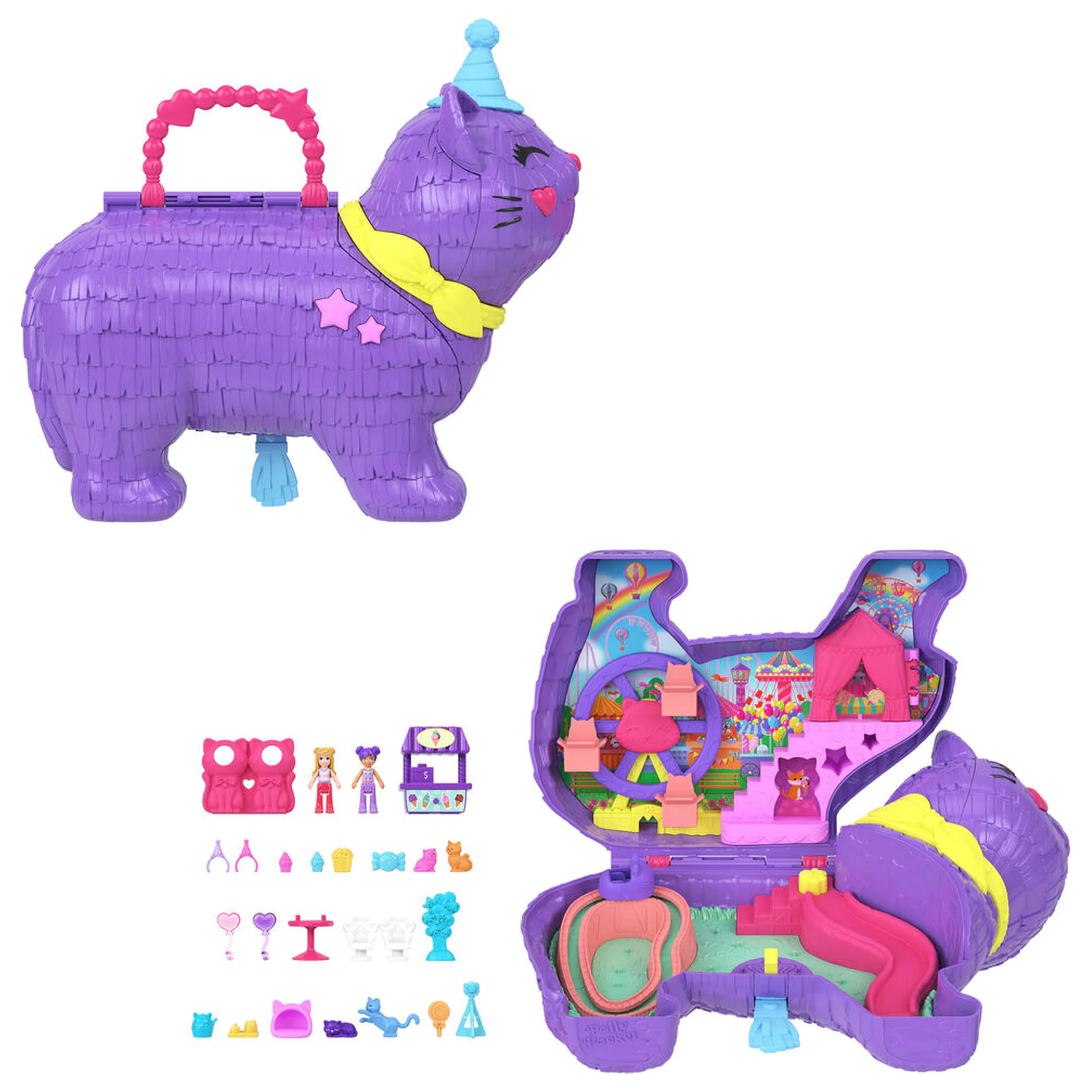 Polly Pocket Partyland Cat set de joaca poza produsului