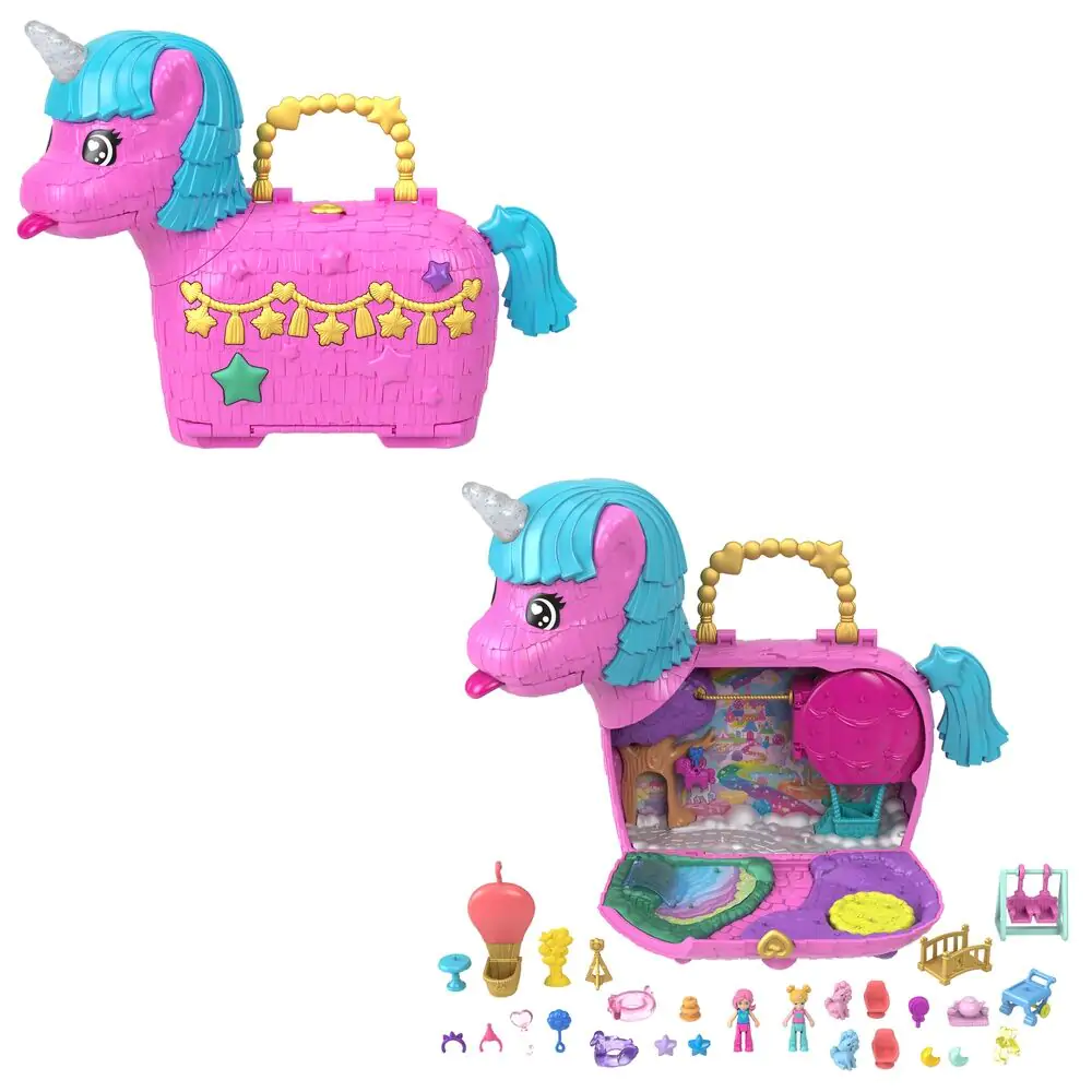 Polly Pocket Partyland Unicorn chest set de joaca poza produsului
