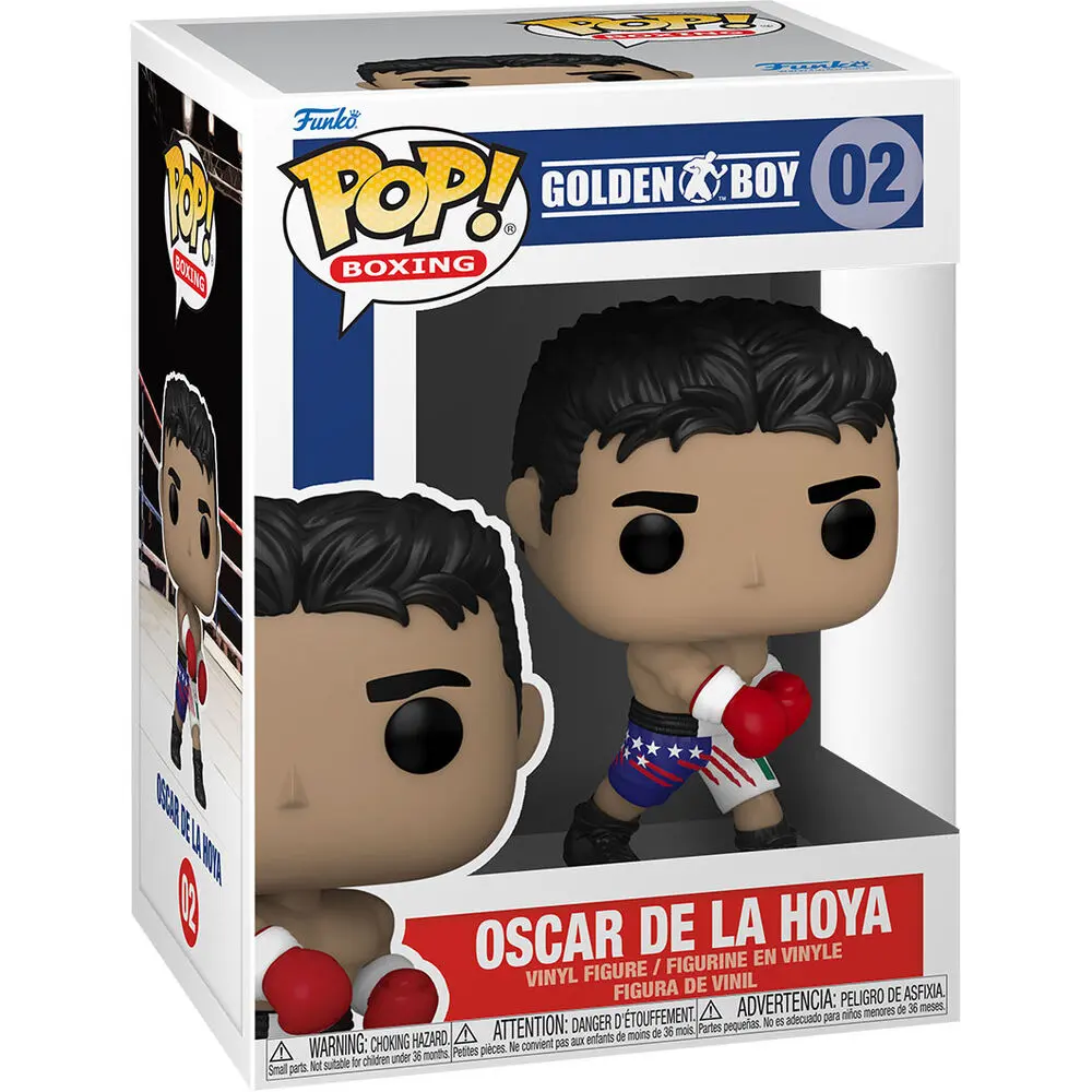 Figurină Vinyl POP! Sporturi Box Oscar De La Hoya 9 cm poza produsului