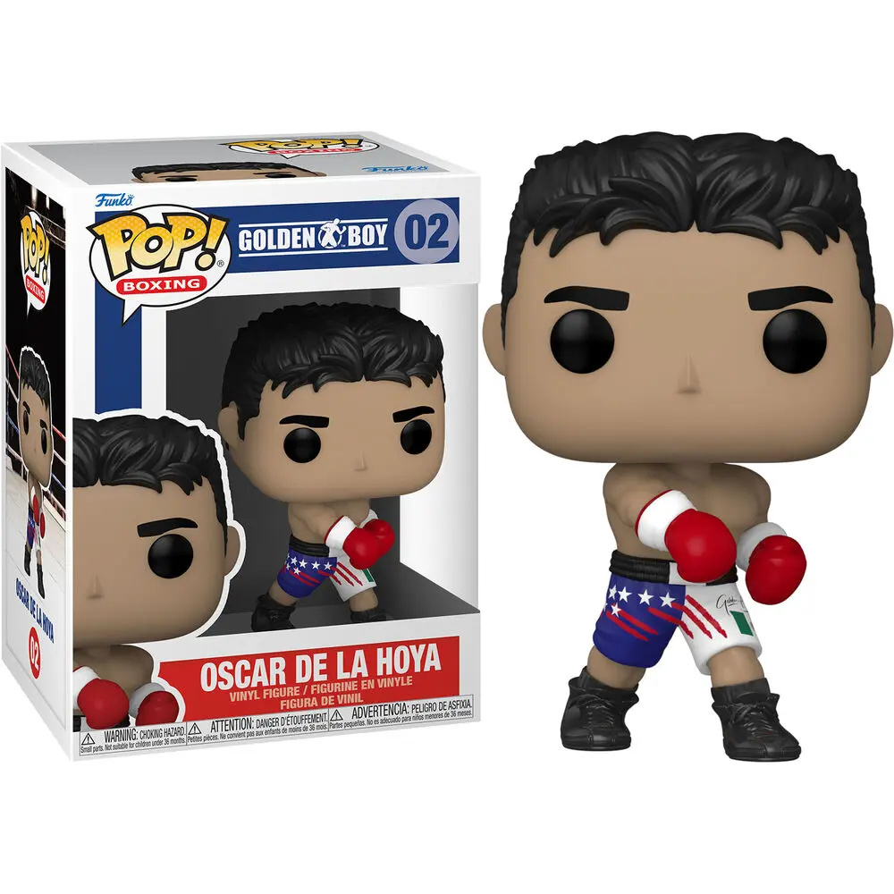 Figurină Vinyl POP! Sporturi Box Oscar De La Hoya 9 cm poza produsului