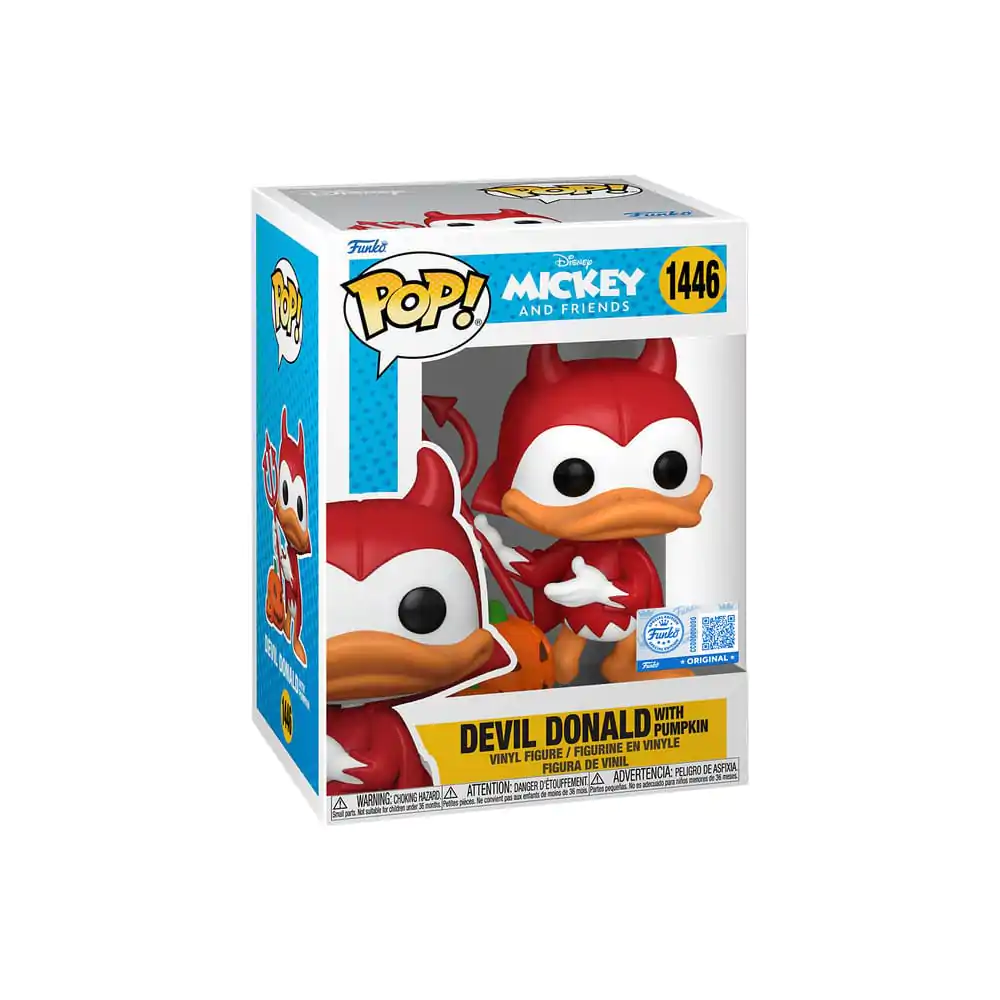 Pop! Disney: Devil Donald cu Blacklight Chase 5 + 1 Set poza produsului