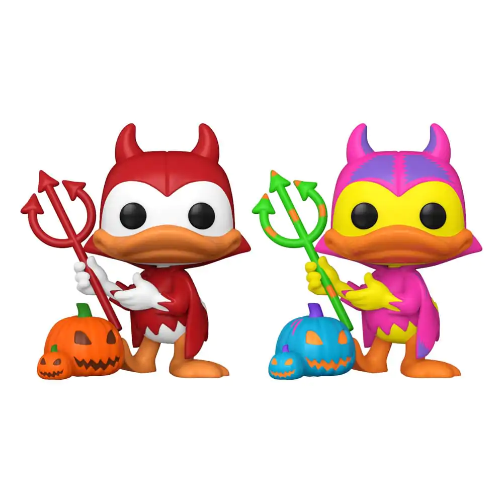 Pop! Disney: Devil Donald cu Blacklight Chase 5 + 1 Set poza produsului