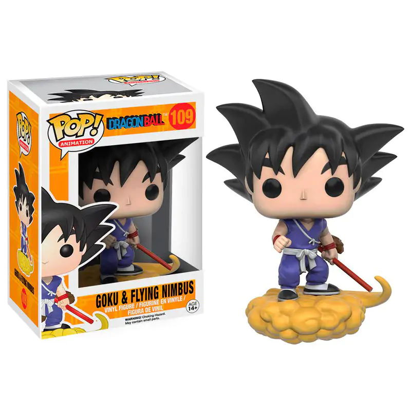 Dragon Ball Z POP! Animation figurină Vinyl Goku and Flying Nimbus 9 cm poza produsului