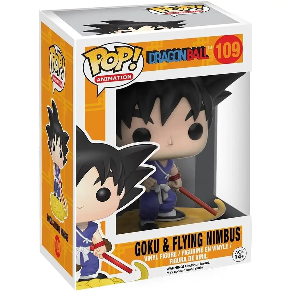 Dragon Ball Z POP! Animation figurină Vinyl Goku and Flying Nimbus 9 cm poza produsului