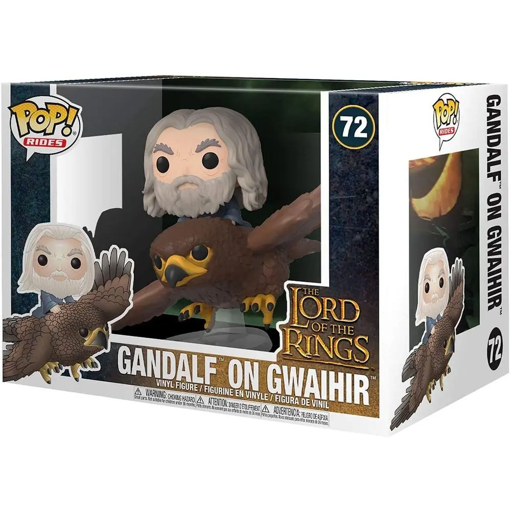 Lord of the Rings POP! Rides Figurina de vinil Gwaihir & Gandalf 15 cm poza produsului