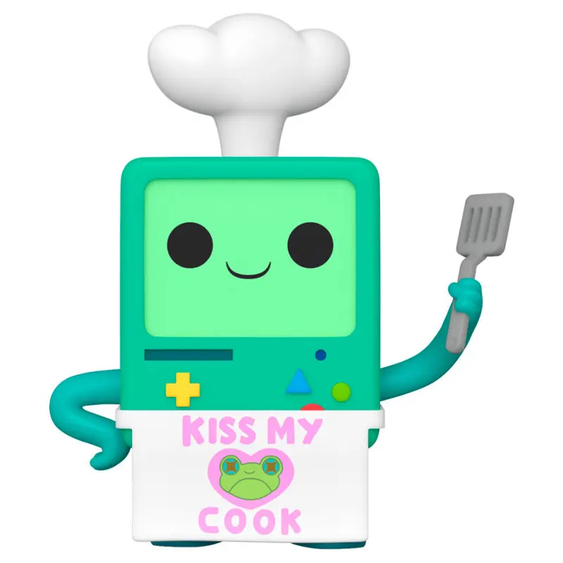 Adventure Time POP! Animatie figurina din vinil BMO Kiss my Cook 9 cm poza produsului