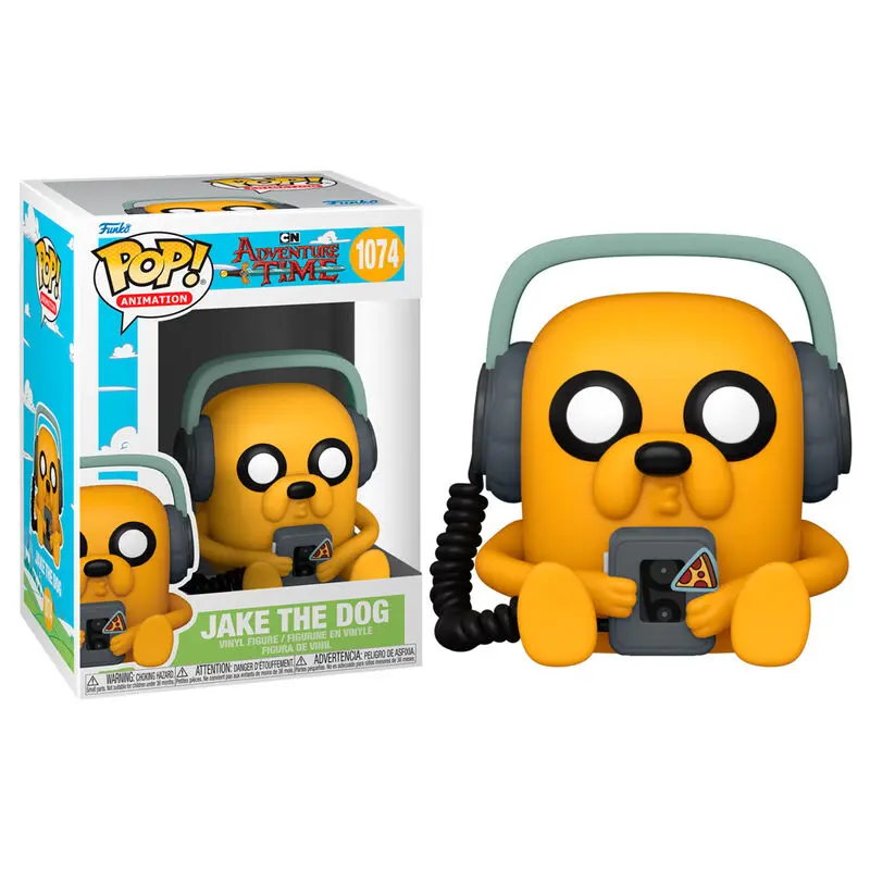 Adventure Time POP! Animatie Figura de vinil Jake with Cassette Player 9 cm poza produsului