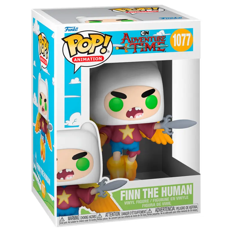 Adventure Time POP! Animation figurina de vinil Ultimate Wizard Finn 9 cm poza produsului