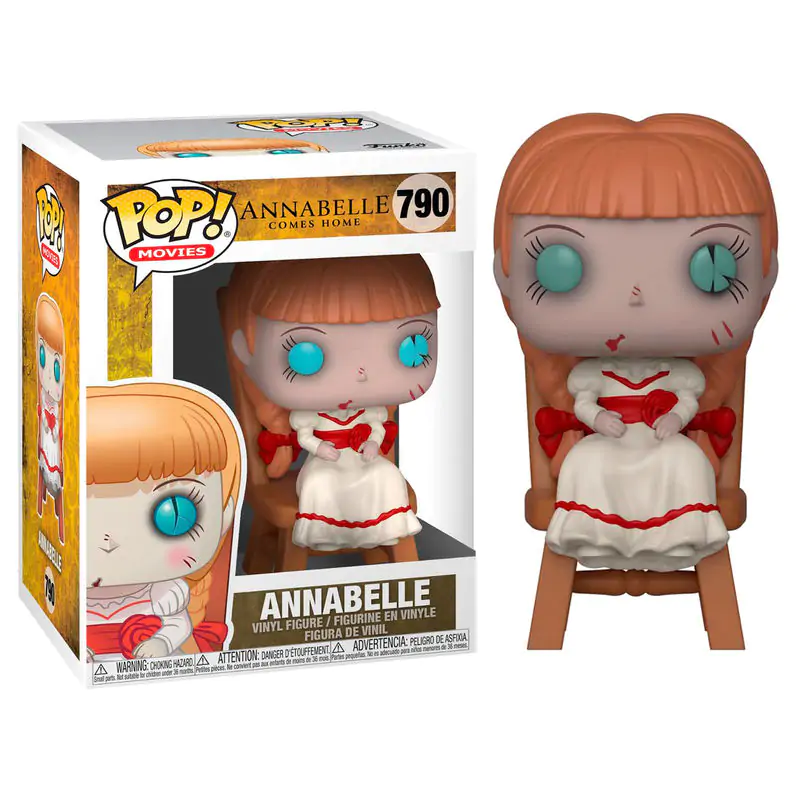 The Conjuring POP! Movies Figurina Vinyl Annabelle în Scaun 9 cm poza produsului