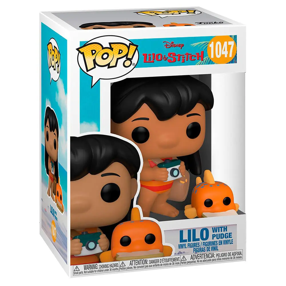 Lilo & Stitch POP! & Figurina de Vinil Buddy Lilo cu Pudge 9 cm poza produsului