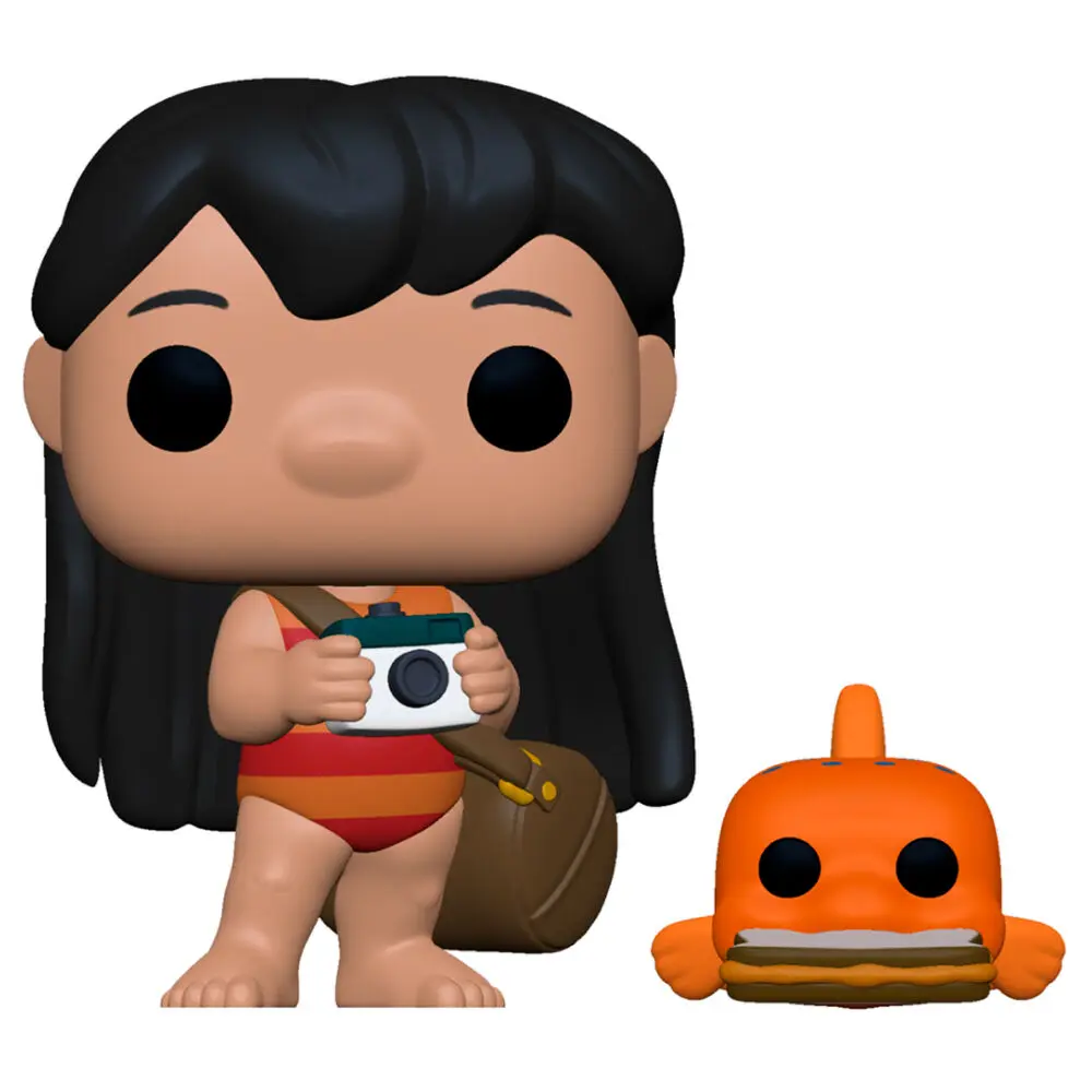 Lilo & Stitch POP! & Figurina de Vinil Buddy Lilo cu Pudge 9 cm poza produsului