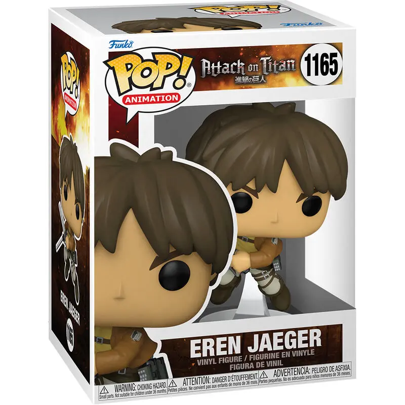 Attack on Titan POP! Animation Figurina de vinil Eren Yeager 9 cm poza produsului