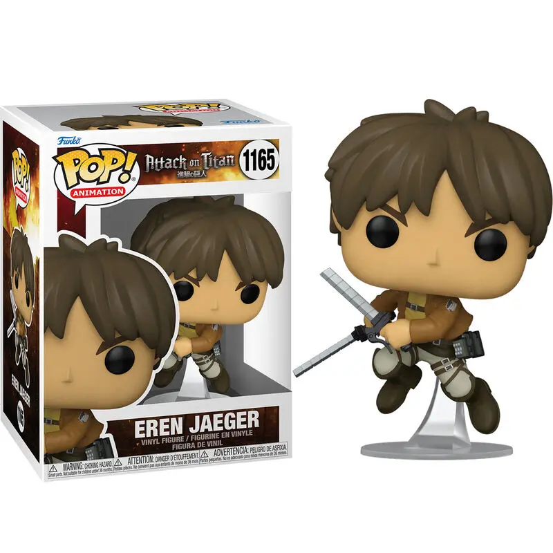 Attack on Titan POP! Animation Figurina de vinil Eren Yeager 9 cm poza produsului