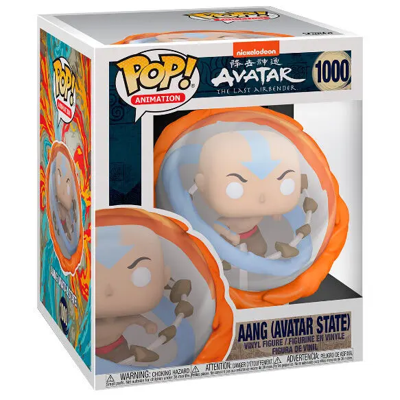 Avatar The Last Airbender Oversized POP! Figurină Vinyl Aang All Elements 15 cm poza produsului