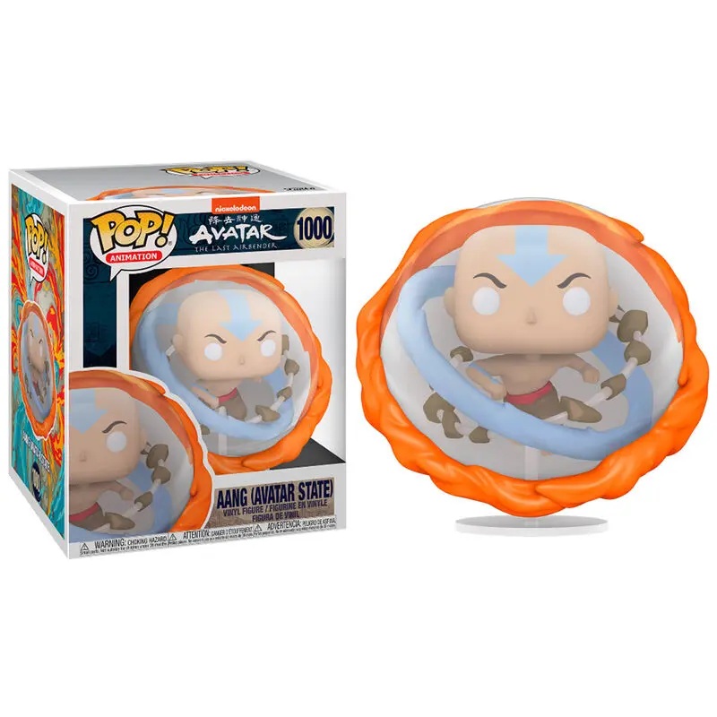 Avatar The Last Airbender Oversized POP! Figurină Vinyl Aang All Elements 15 cm poza produsului